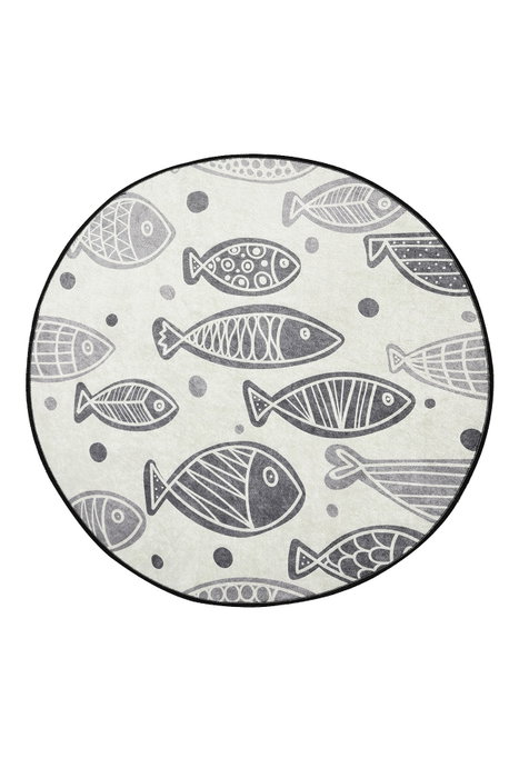 Mijölnir Alfombrilla de baño Fish Djt - White (100) Mijölnir Alfombrilla de baño Fish Djt - White (100)